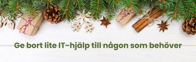 IT-hjälp till någon som behöver